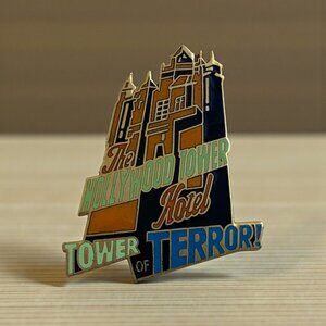 Disney Hollywood Tower Hotel - B Movie Collectible Pin From 2000